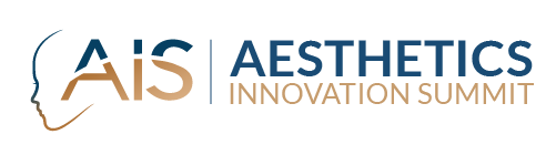 Ais aesthetics innovation summit logo featuring Vial.