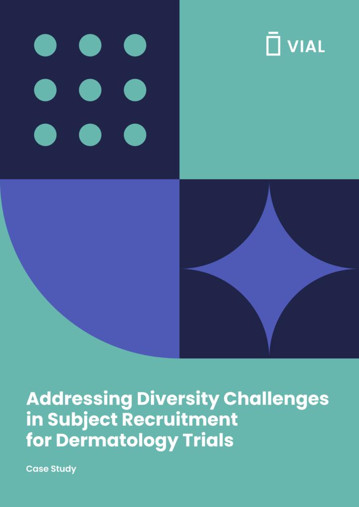 Addressing subject recruitment diversity challenges in dermatology trials.