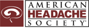 The American Headache Society logo representing their dedication to headache research and education in the field of ophthalmology.