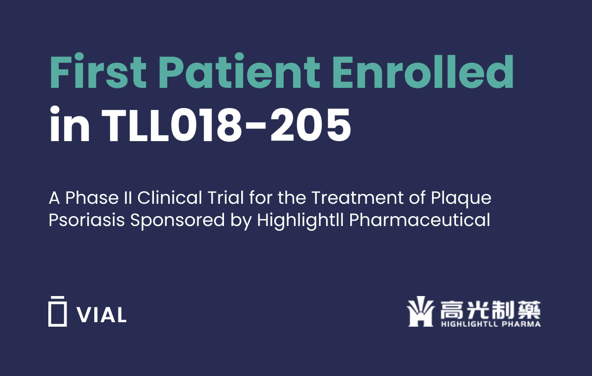 First patient enrolled in tli02025.