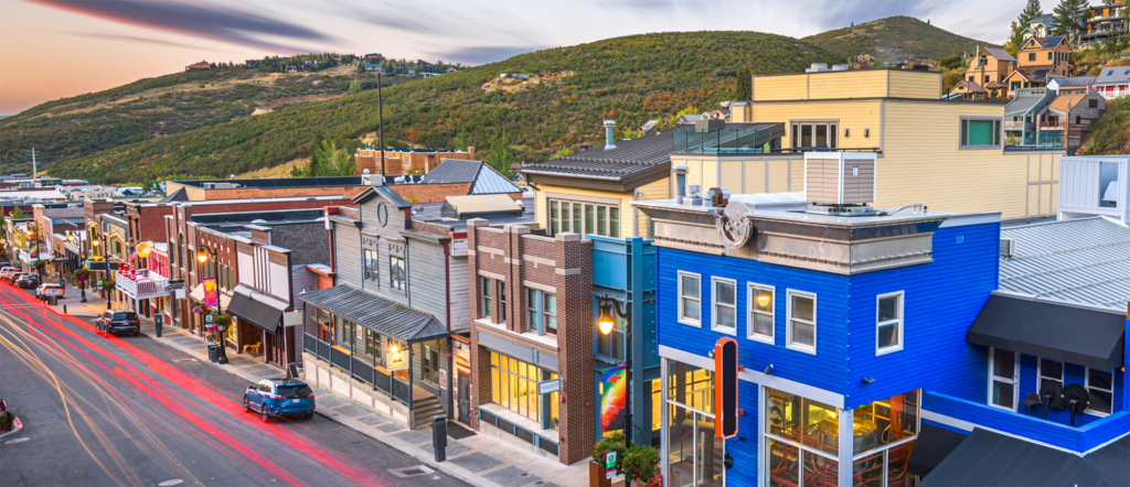 Park City, Utah, is a charming mountain town.