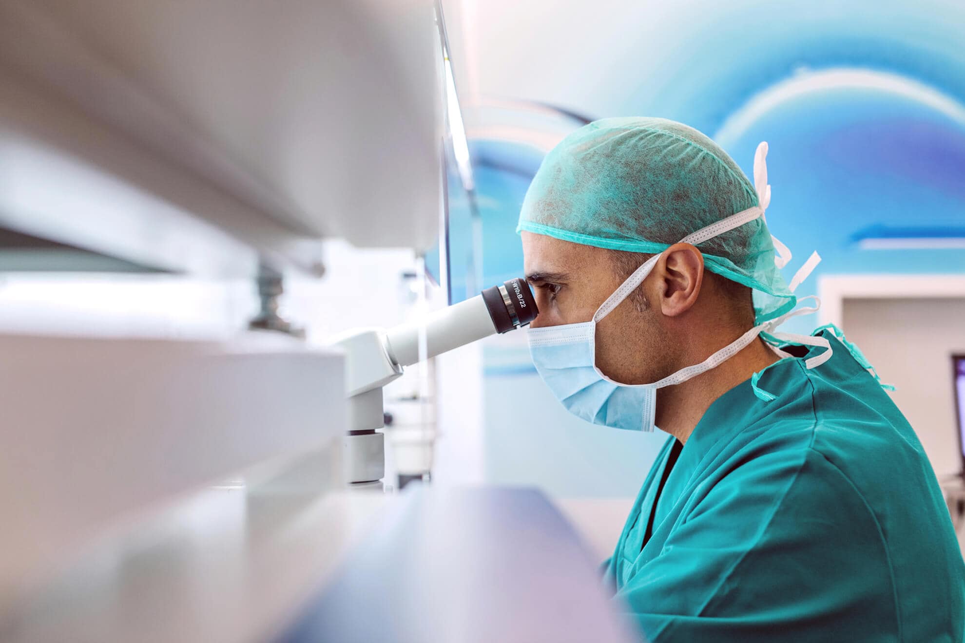 A biologist conducting research in a well-equipped professional laboratory, dedicated to advancing scientific knowledge and discovery.