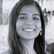 Smiling woman named Deepa